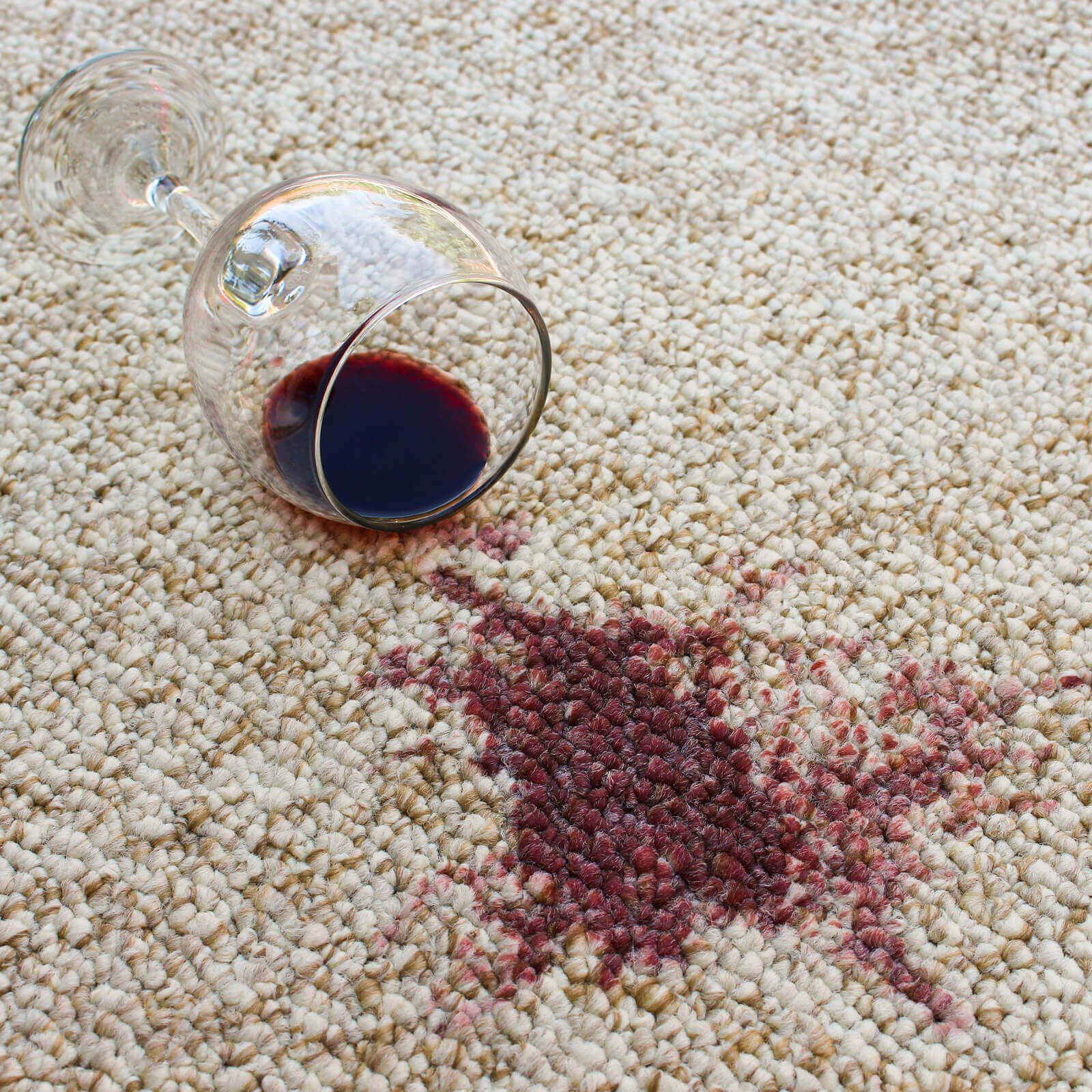 Wine stain cleaning | Great Lakes Carpet & Tile