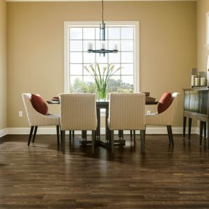 Dining room hardwood flooring | Great Lakes Carpet & Tile