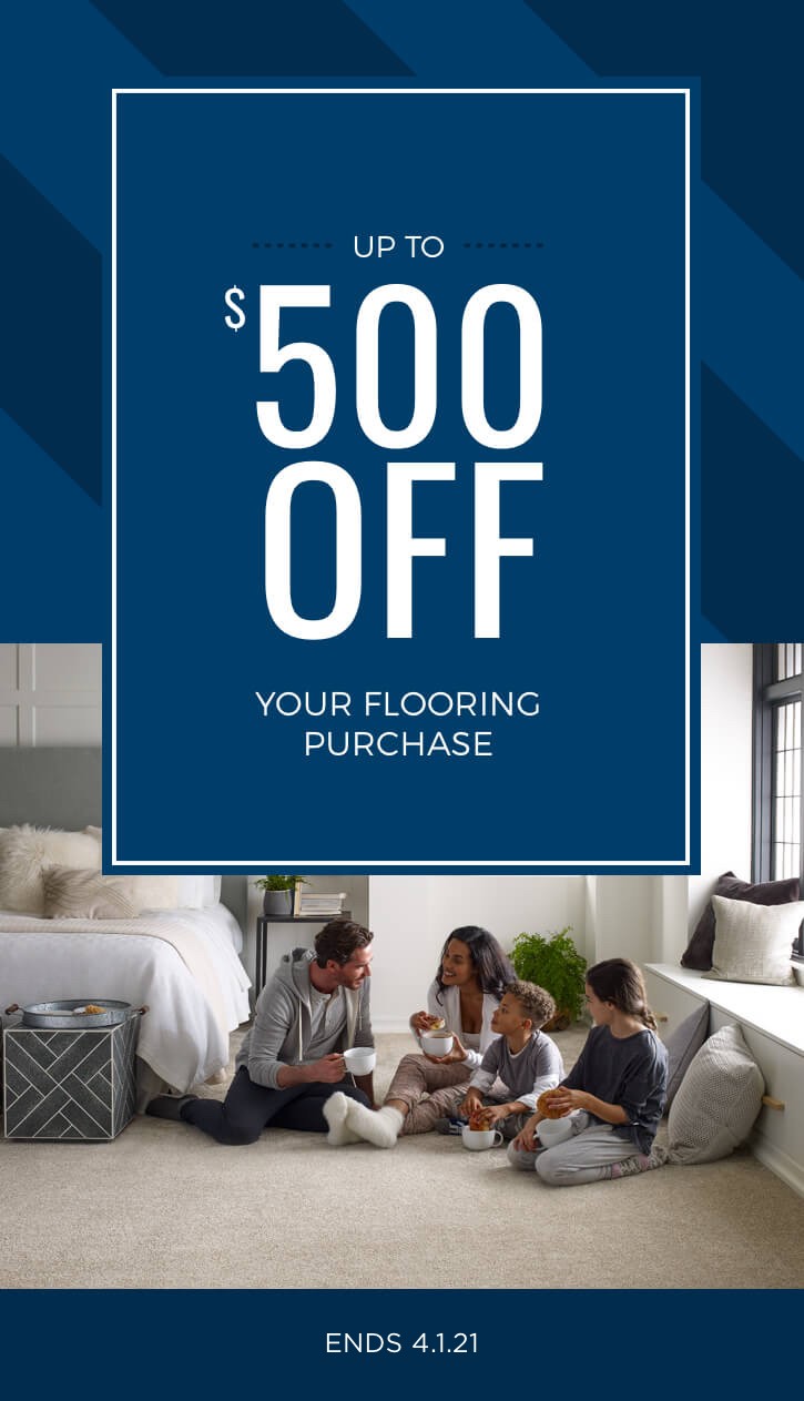 graphic_1363_500offlandingpage42021 Upto 500 off on your next purchase | Great Lakes Carpet & Tile