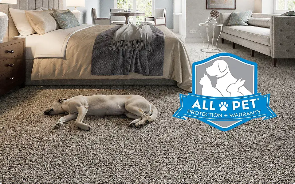 Bedroom carpet flooring | Great Lakes Carpet & Tile